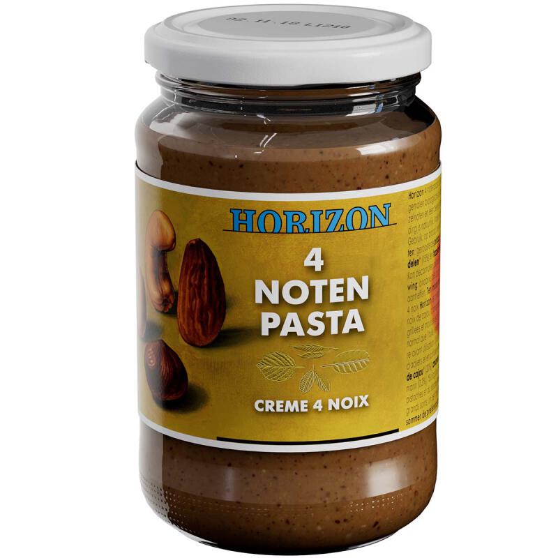 4 notenpasta van Horizon, 6 x 350 g